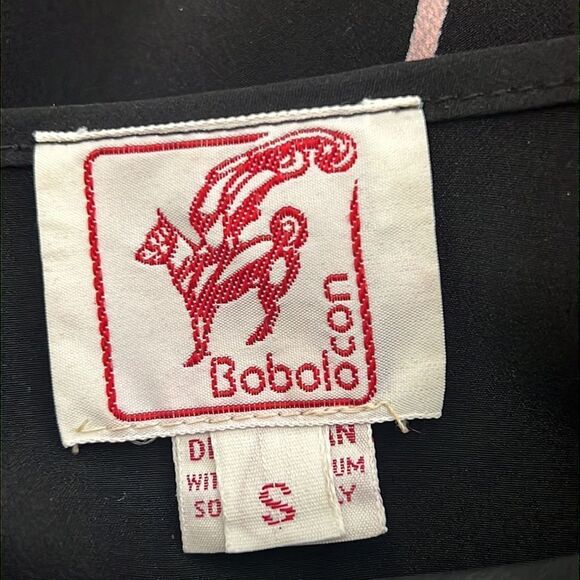 VTG BOBOLOCON SILK PANTSUIT GRAPHIC PRINT SHEEP SUIT SIZE M - Picture 6 of 10